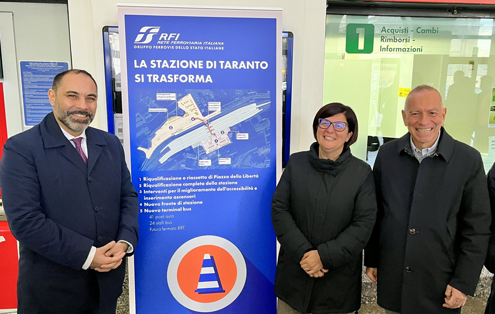 Inaugurato il cantiere per il rinnovo dello scalo ferroviario