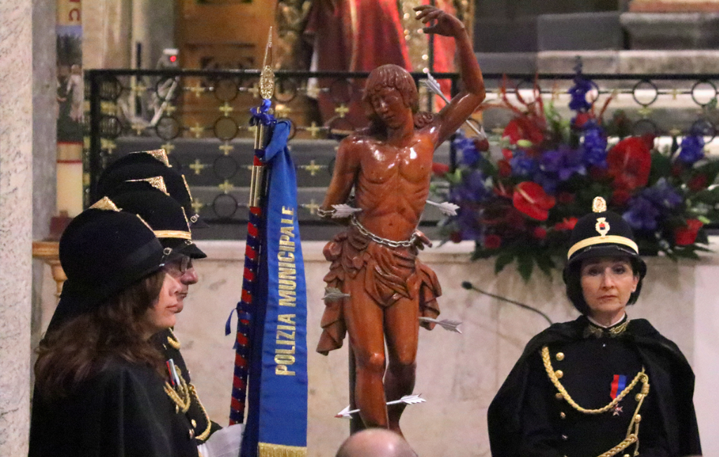 Celebrata la festività di San Sebastiano, Patrono della Polizia Locale